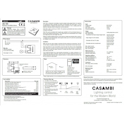 casambi_ted_hasznlati_tmutat